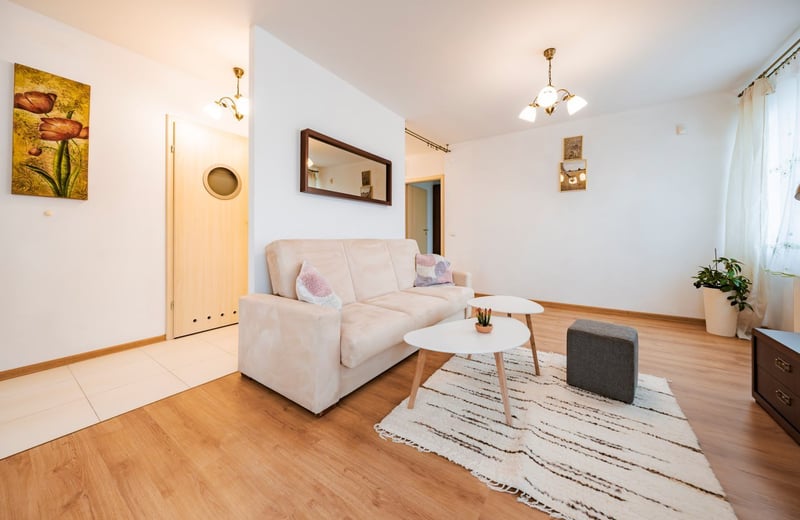 Vermietung einer geräumigen 2-Zimmer-Wohnung, 67 m², Stadtteil Orunia Górna, Danzig, Polen